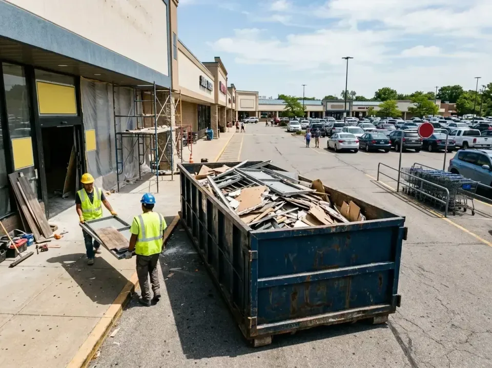retail-store-renovation-debris-003 — frequently asked questions, Roll-off Dumpster Rentals in Greenville, SC